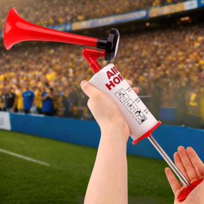 Tragbares Luft-Horn Lautstarke Warnungen Ideal für Sport, Sicherheit und Veranstaltungen