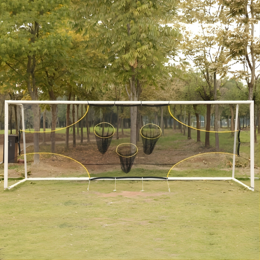 Red portátil de entrenamiento de fútbol para precisión y práctica de goles