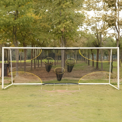 Red portátil de entrenamiento de fútbol para precisión y práctica de goles
