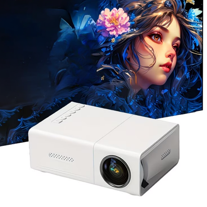 Proiettore Mini Portatile 1080P Supporto Teatro Domestico Compatto
