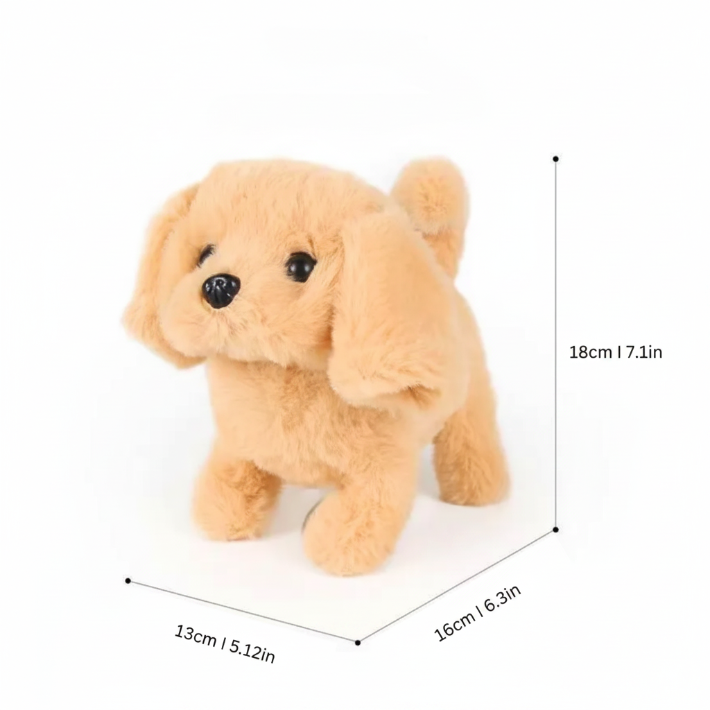 Interactive Dog Toy Robotic Plush Puppy Walking Arcade - Image 2