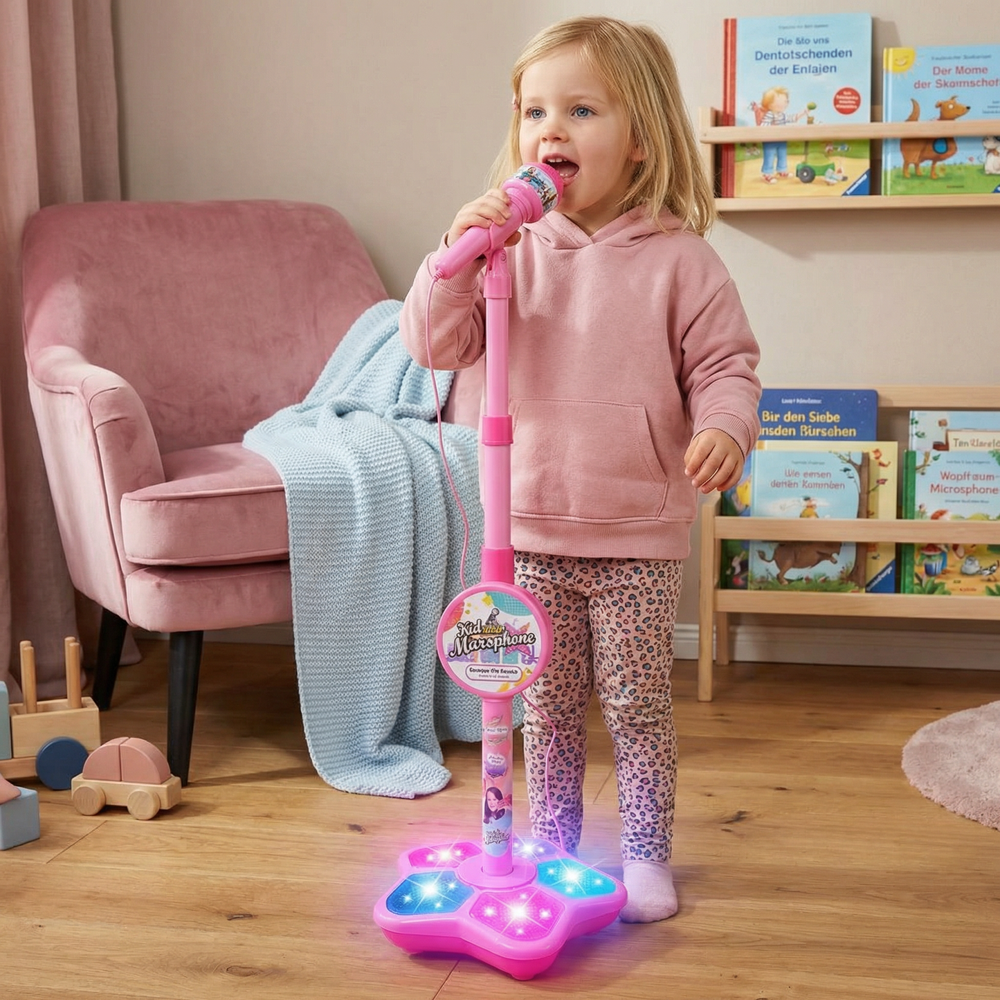 Karaoke Microphone Kids Machine Toy Set - Image 6