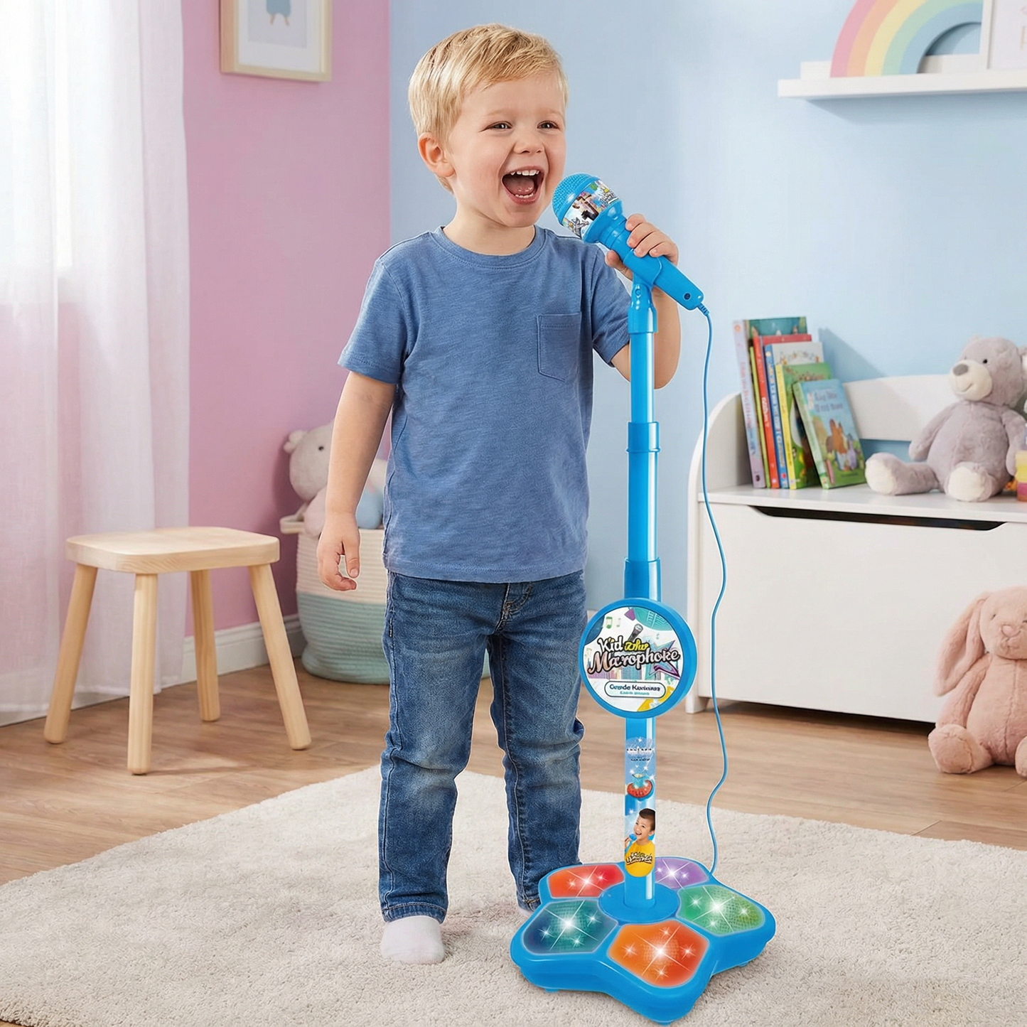 Karaoke Microphone Kids Machine Toy Set - Image 7