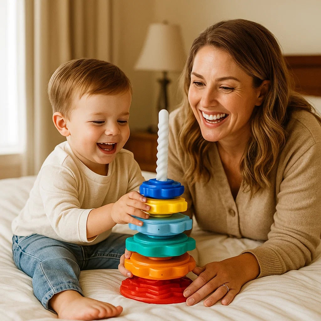 Kids Vibrant Colors Learning Educational Toy - Image 3