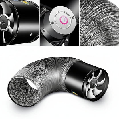 Kitchen Exhaust Fan Ventilation Compact Design - Image 8