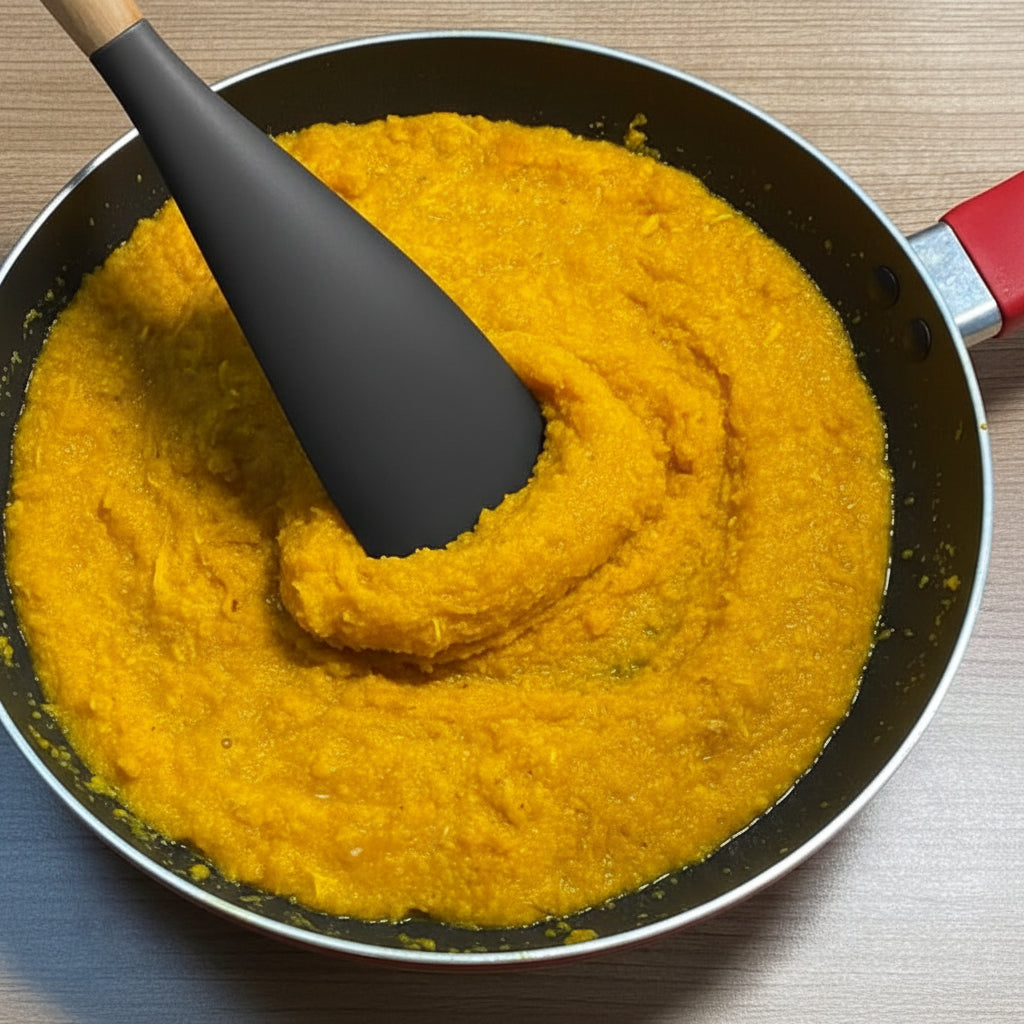 Kitchen Utensil Silicone Spatula Cooking Spoon Seamless Design - Image 14