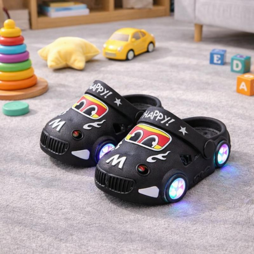 LED Light Up Slippers Fun Colorful Footwear Lights Slippers - Image 1