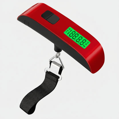 Bilancia Digitale Valigia Portatile Display LCD Cinghia Pesatura Bagagli