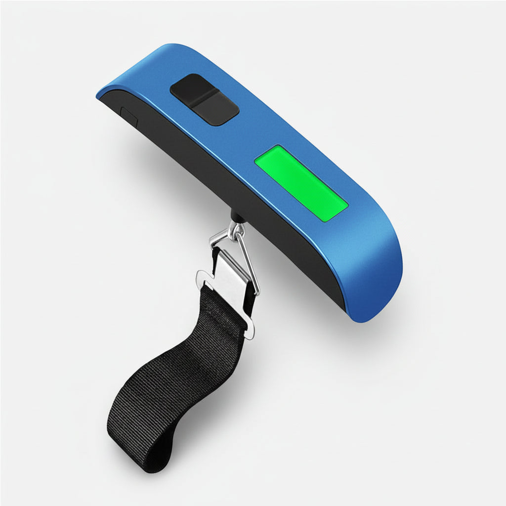 Bilancia Digitale Valigia Portatile Display LCD Cinghia Pesatura Bagagli