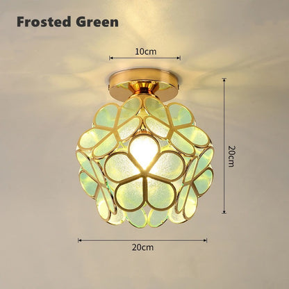 Lampada da soffitto Nordic Petal per corridoio | Luce elegante per corridoio e camera da letto