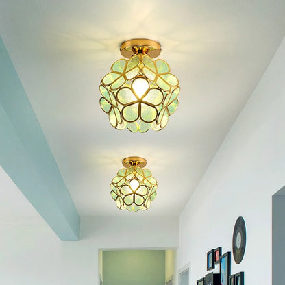 Lampada da soffitto Nordic Petal per corridoio | Luce elegante per corridoio e camera da letto