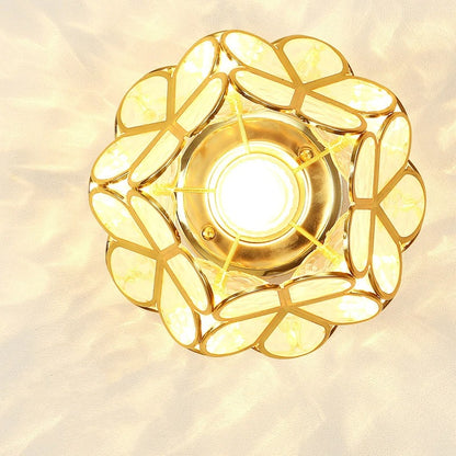 Lampada da soffitto Nordic Petal per corridoio | Luce elegante per corridoio e camera da letto
