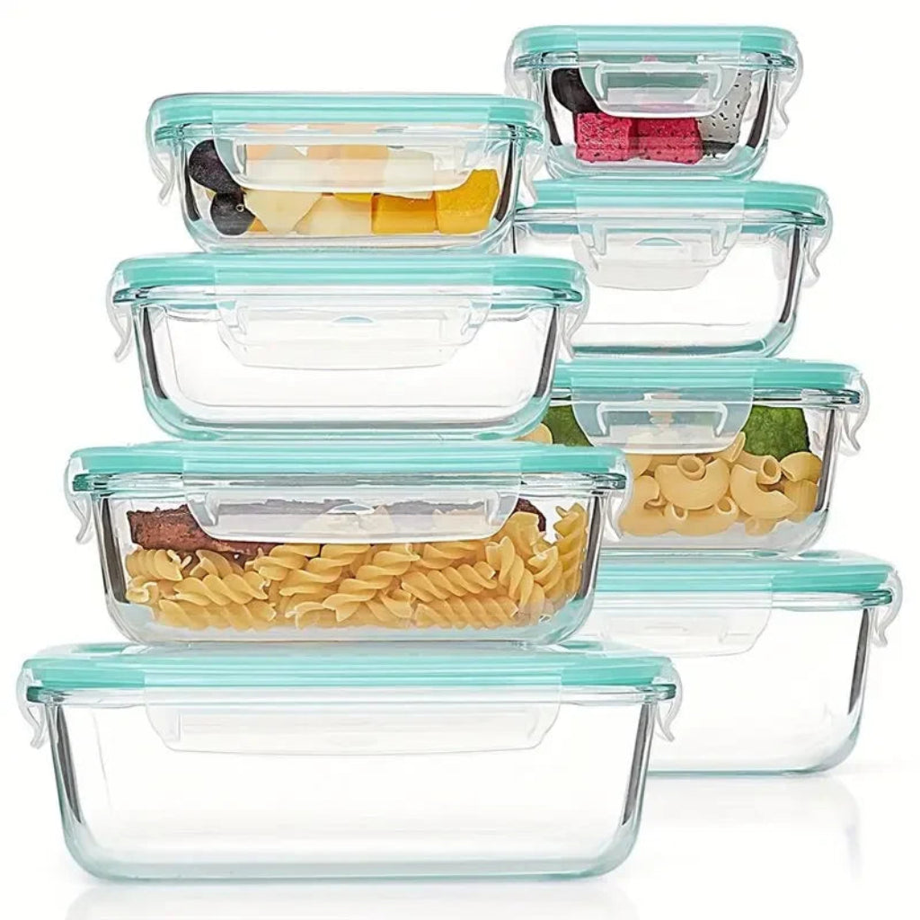 Meal Prep Containers Glass Food Storage Airtight Lids - Image 5