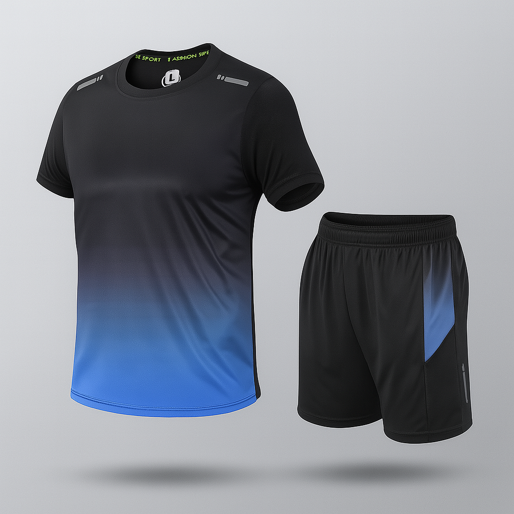 Men's Activewear Athletic Wear Moisture-Wicking | Sportswear Set - Image 1