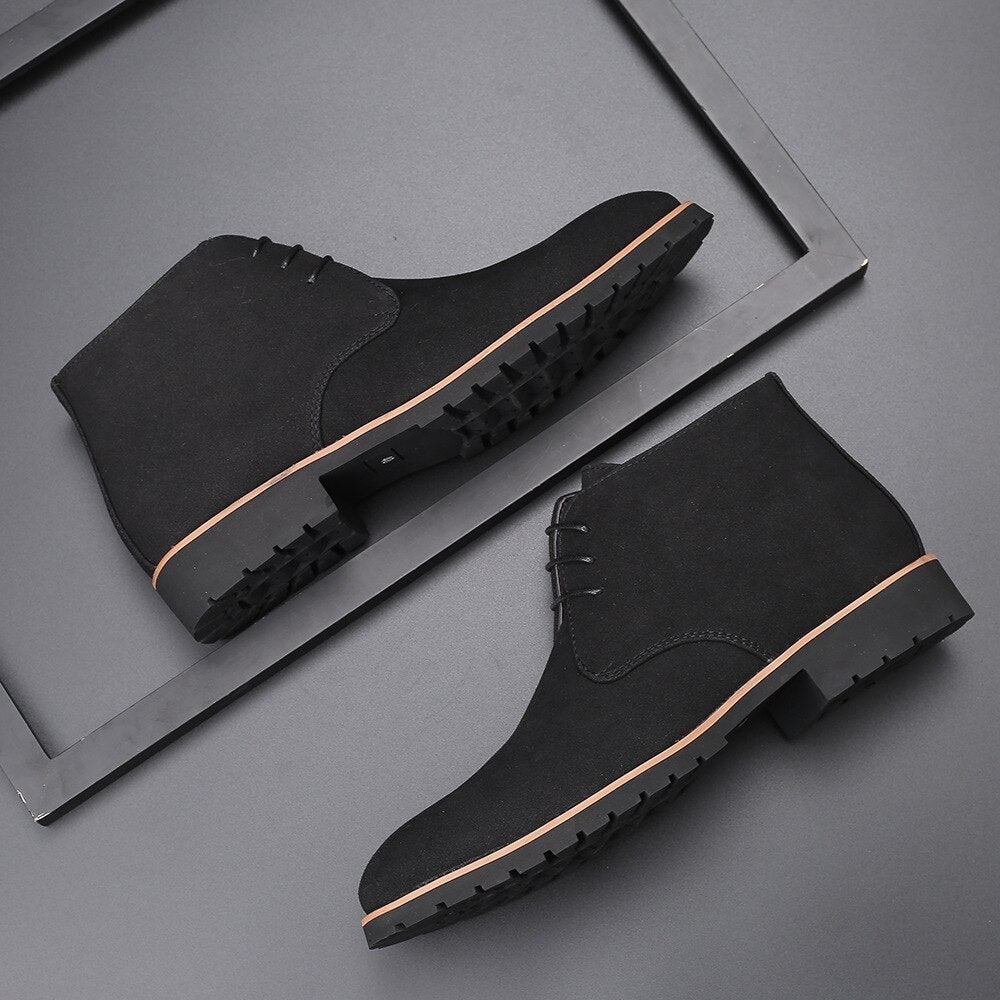 Men's Ankle Boots Slip-On | Casual Footwear - Image 4