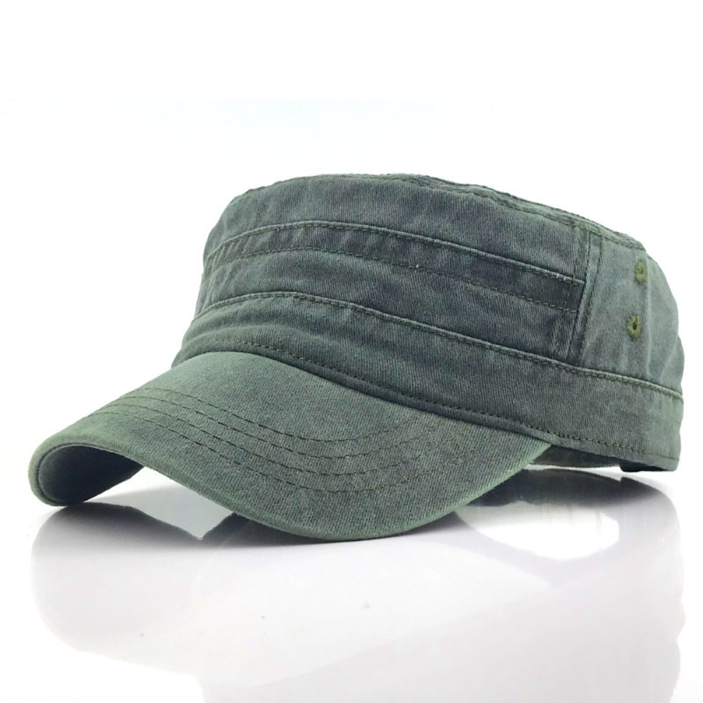 Men's Military Cap Vintage Design | Fashion Cap - Image 1