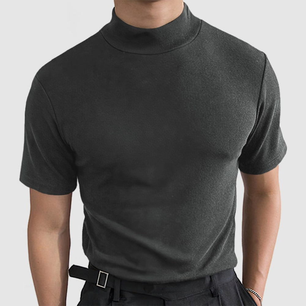 Men's Stretch T-Shirt Short Sleeve Luxurious | Casual Wear - Image 8