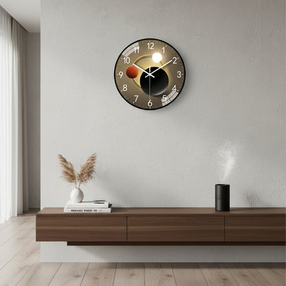 Modern Wall Clock Decorative Design Home Accent Piece - Image 9