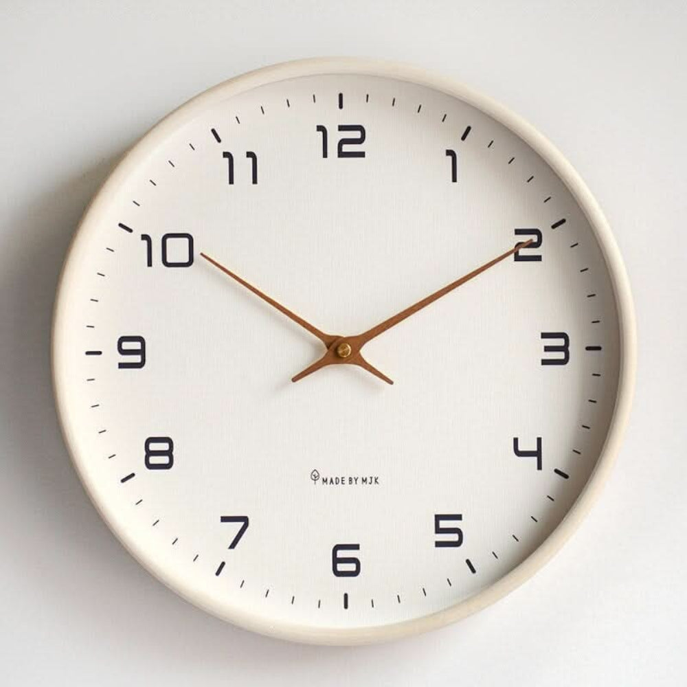 Modern Wall Clock Minimalist Wooden Home Decor Accent - Image 5