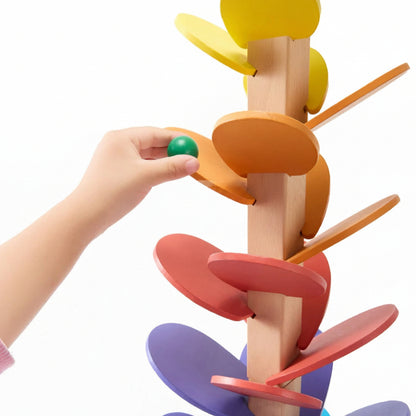 Musical Tree Toy Toddlers Colorful Wooden Activity Playset - Image 2