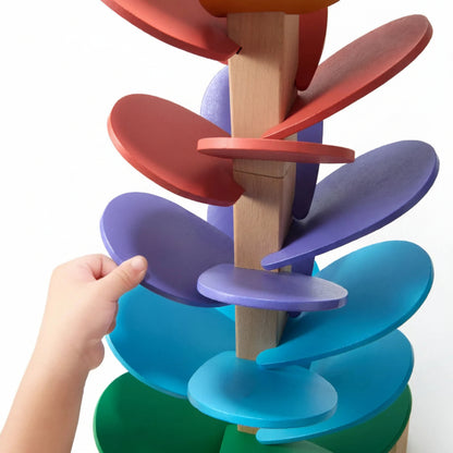 Musical Tree Toy Toddlers Colorful Wooden Activity Playset - Image 4