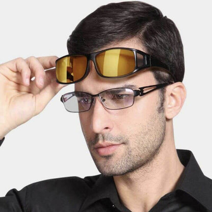 Night Driving Glasses Anti-Glare Vision UV Protection Lens - Image 2