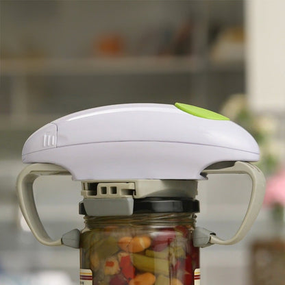 One Touch Jar Opener Easy Grip Automatic Electric Assist - Image 5