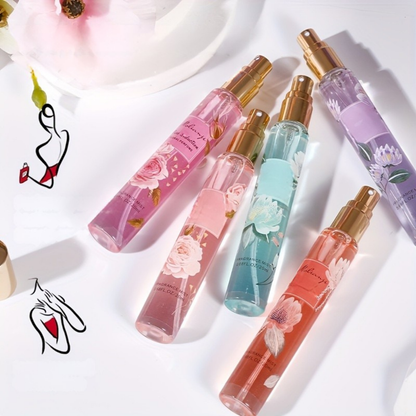 Conjunto de Spray de Perfume Floral para o Dia da Mãe, Tamanho de Viagem