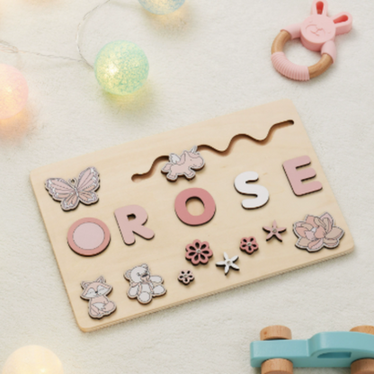 Personalized Puzzle Educational Toy Toddlers Name Puzzle - Image 19