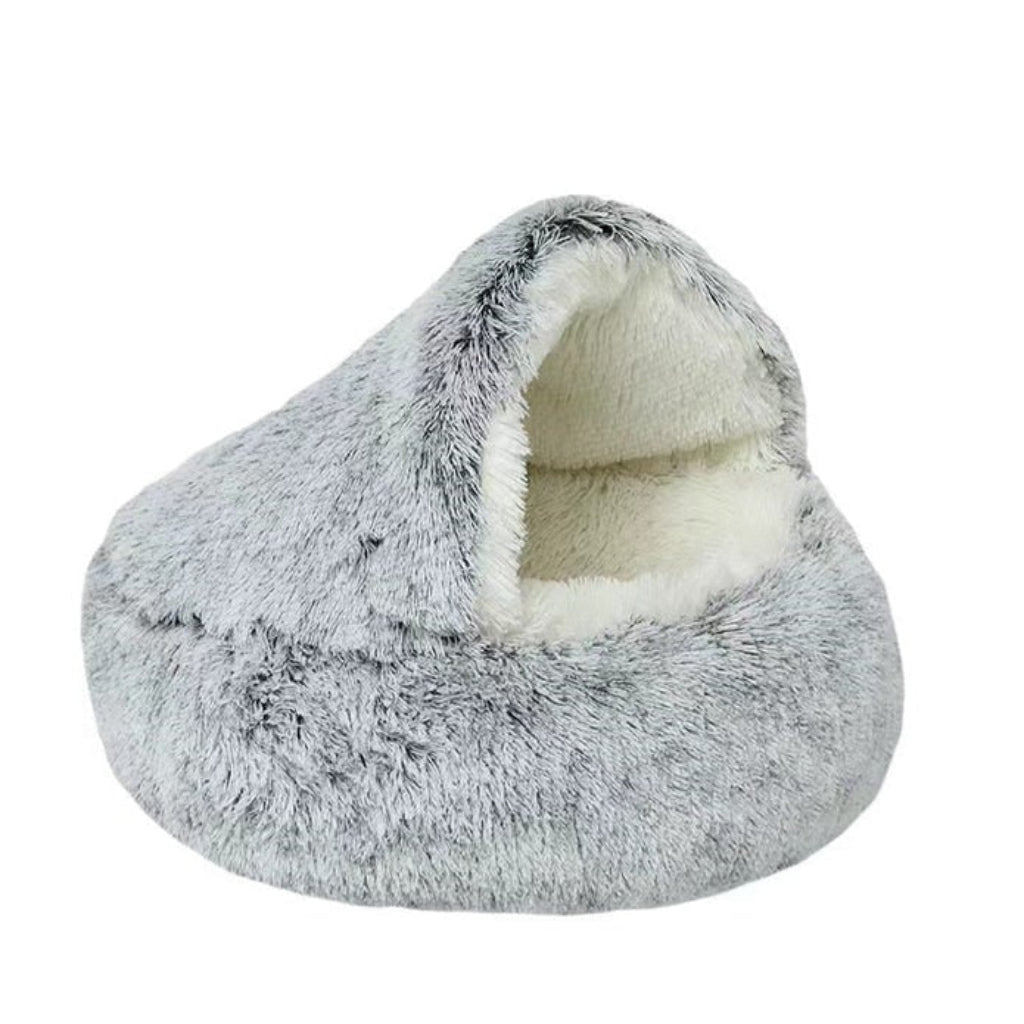 Pet Cave Bed Cozy Cat Cave Design Soft Comfort - Image 3
