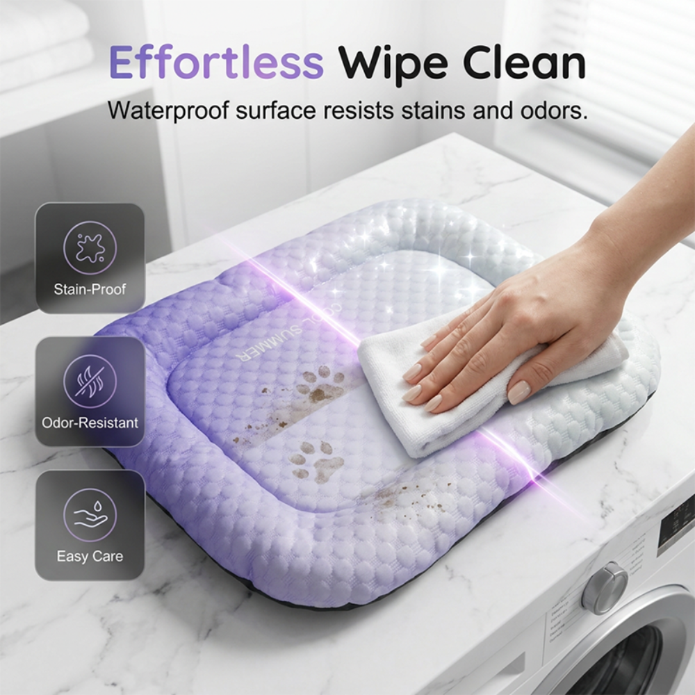 Pet Cooling Mat Self-Cooling Waterproof Breathable Design - Image 18
