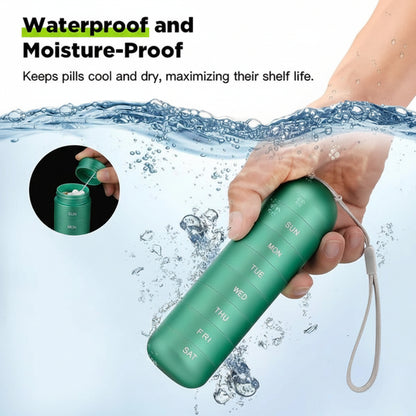 Pill Organizer Portable Case Travel Friendly Design - Image 9