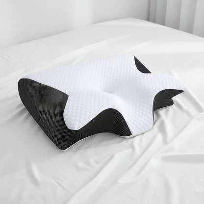 Pillow Side Sleepers Memory Foam Ergonomic Design - Image 1
