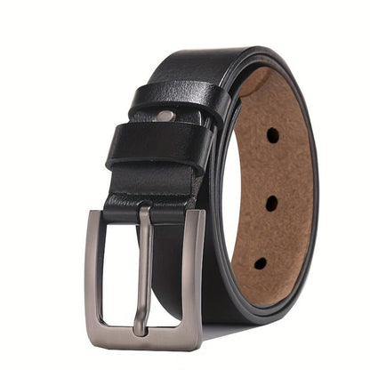 Pin Buckle Leather Belt Durable Casual Adjustable Fit - Image 6