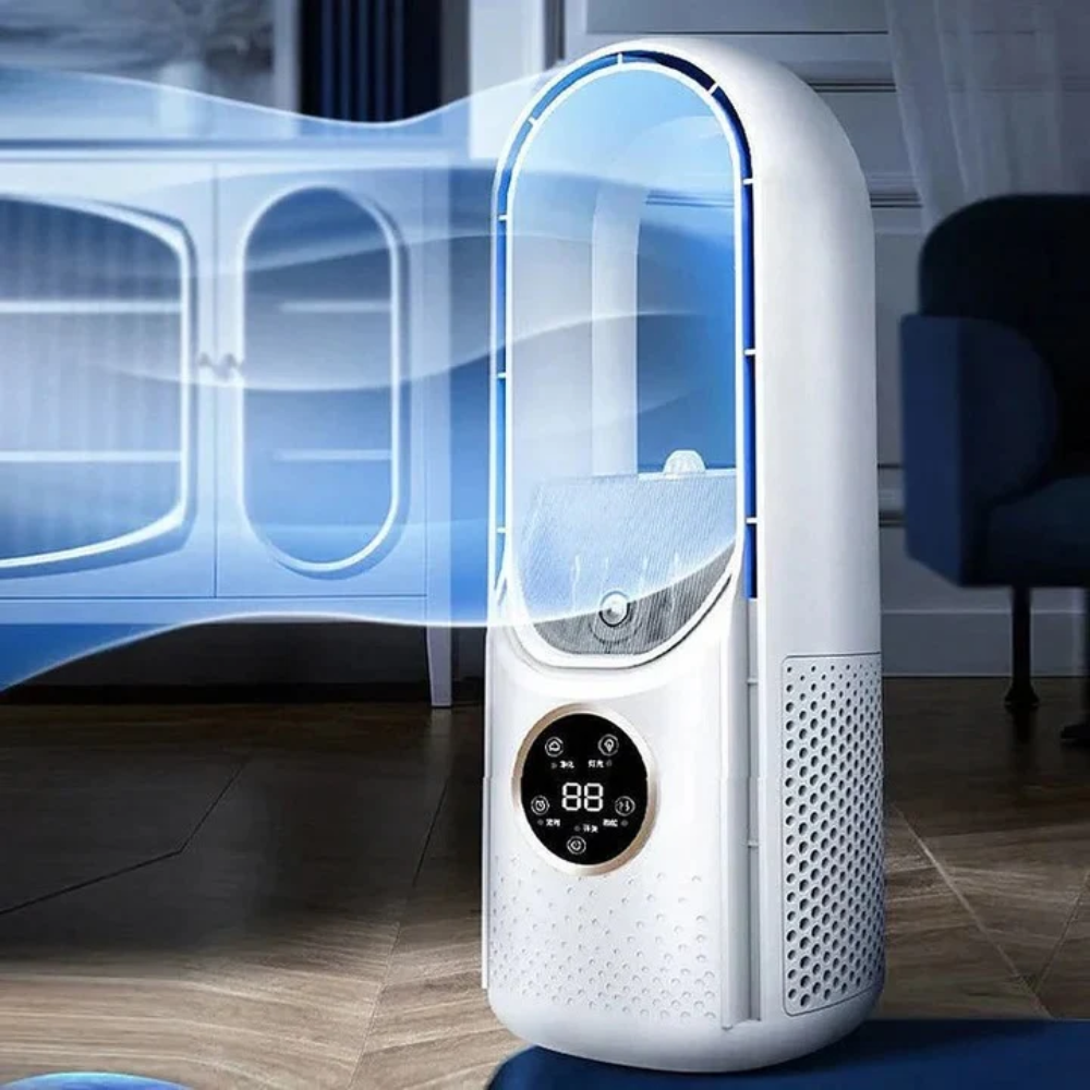 Portable Air Conditioner Quiet Compact Bladeless Cooling - Image 10