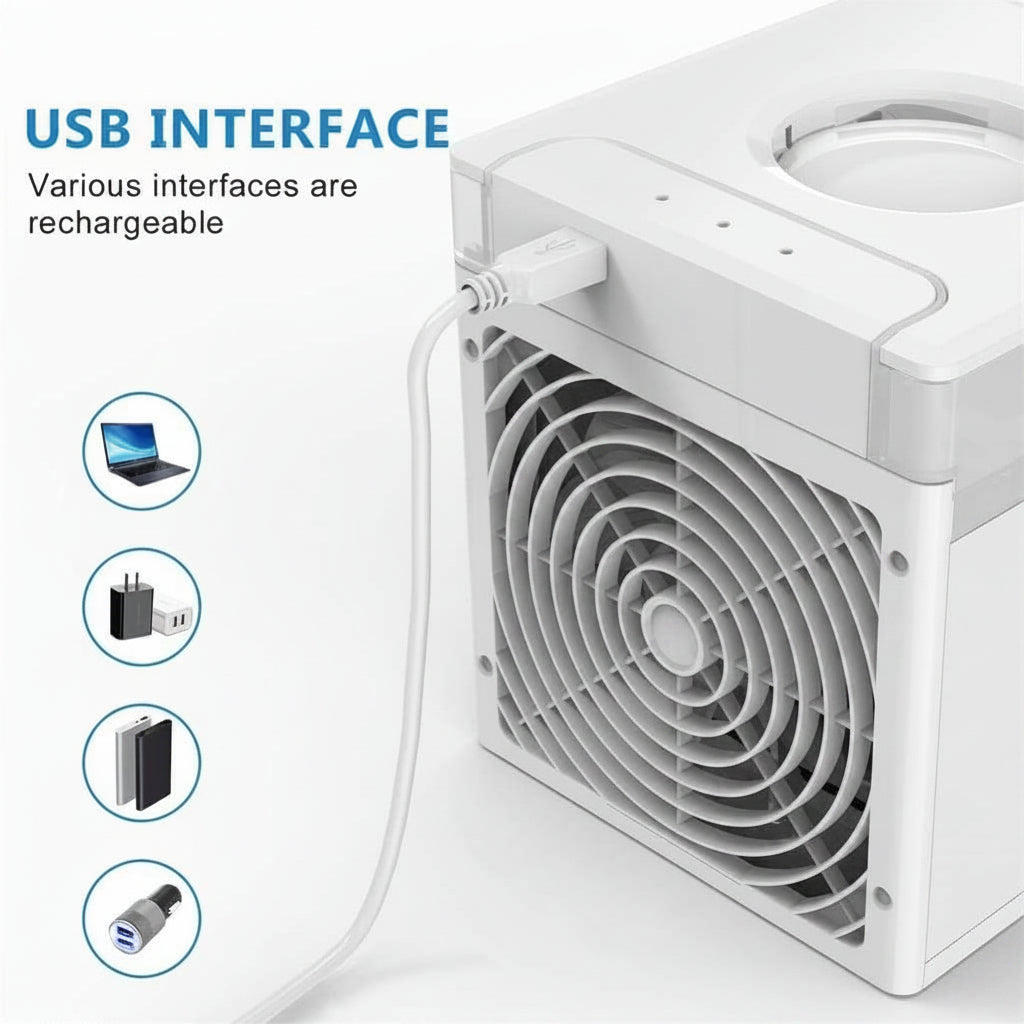 Portable Air Conditioner Water Tank Energy Efficient Unit - Image 5