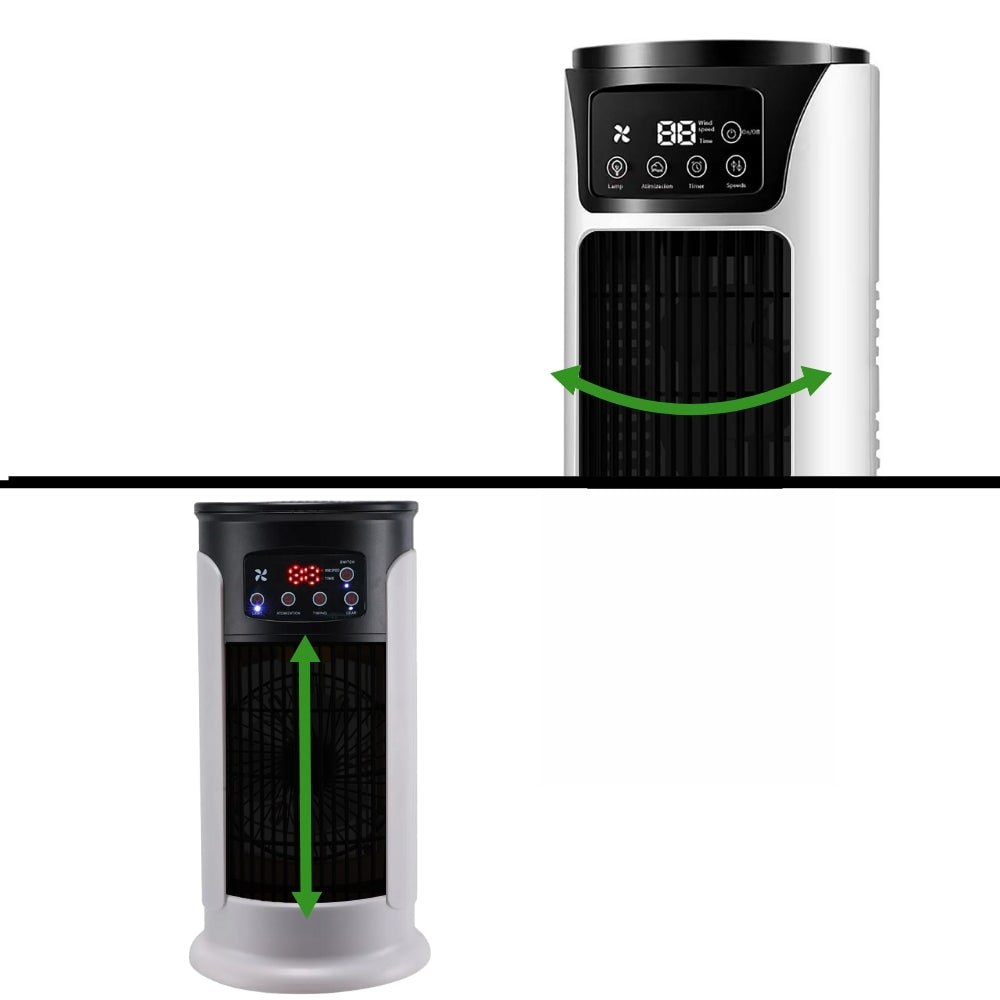 Portable Air Cooler Remote Control Cooling Fan Tower - Image 4