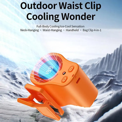 Portable Desk Fan Clip-On Outdoor Usb Rechargeable Fan - Image 5