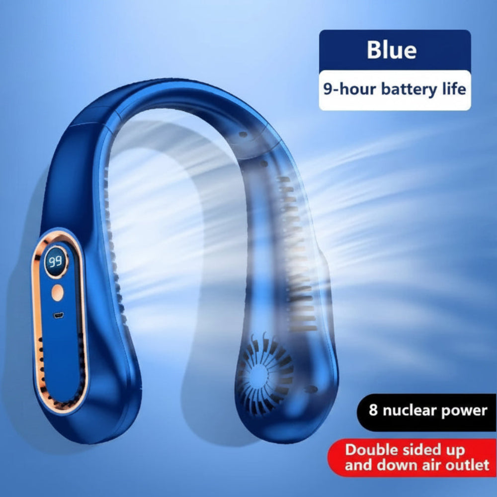 Portable Fan Bladeless Neck Fan Hands-Free Cooling Device - Image 9