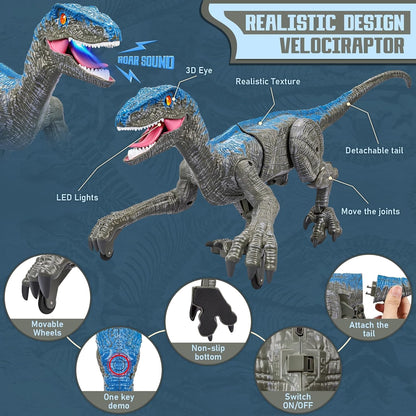 Remote Control Dinosaur Sound Realistic - Image 3