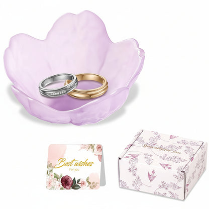 Mors Dag Blomster Smykkefad Keramisk Ringholder Bakke Gave