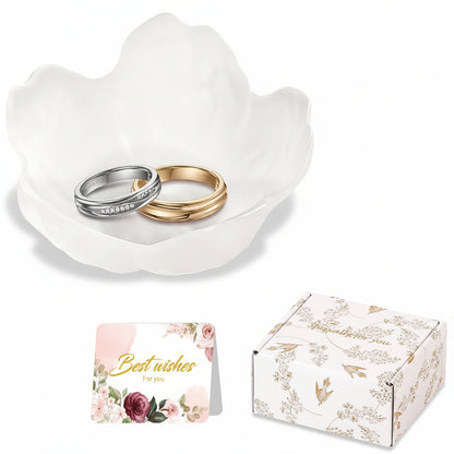 Mors Dag Blomster Smykkefad Keramisk Ringholder Bakke Gave