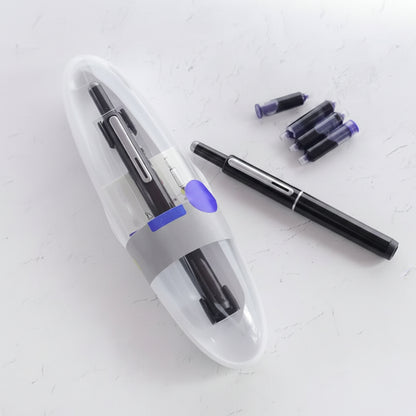Smooth Writing Retractable Ergonomic Fountain Pen Office Use - Image 11