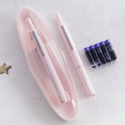 Smooth Writing Retractable Ergonomic Fountain Pen Office Use - Image 14