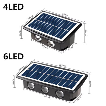Solar Powered Outdoor Lighting Wall Garden Accent - Image 9