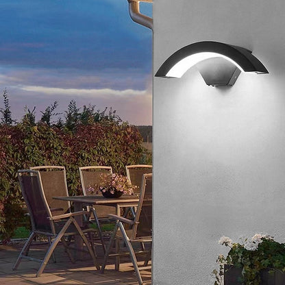 Moderne udendørs væglampe | IP65 vandtæt LED-armatur