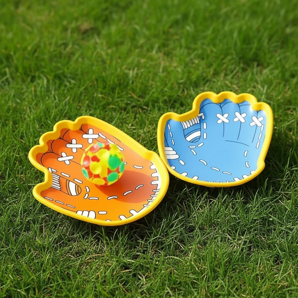 Suction Cup Balls Catch Gloves Interactive Toy - Image 4