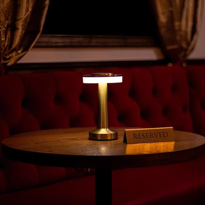Table Lamp Cordless Metal Rechargeable Dimmable LED Light - Image 14