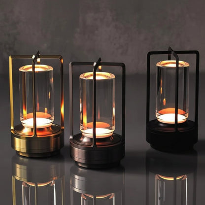 Table Lamp Rechargeable Battery Cordless Outdoor Lantern - Image 1
