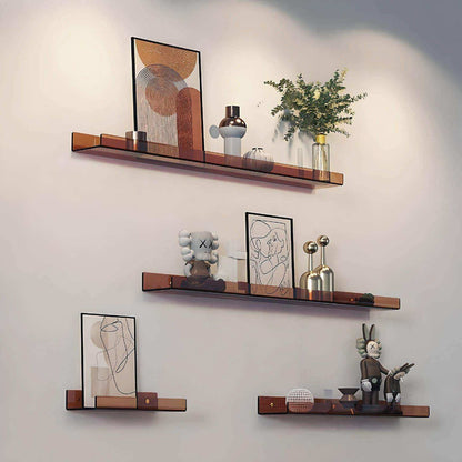 Wall Shelf Floating Acrylic Minimalist Display Storage Shelf
